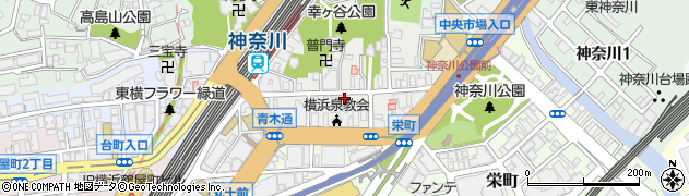 神奈川宮前郵便局周辺の地図