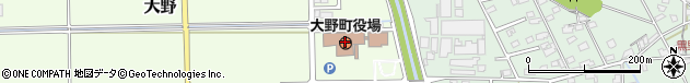 岐阜県揖斐郡大野町周辺の地図