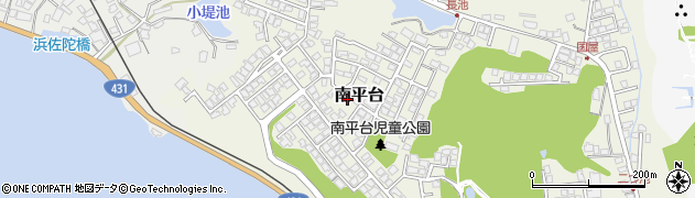 島根県松江市南平台11周辺の地図