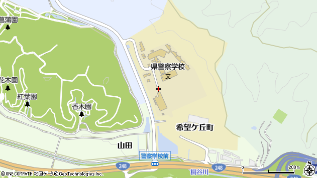 〒501-3942 岐阜県関市希望ケ丘の地図