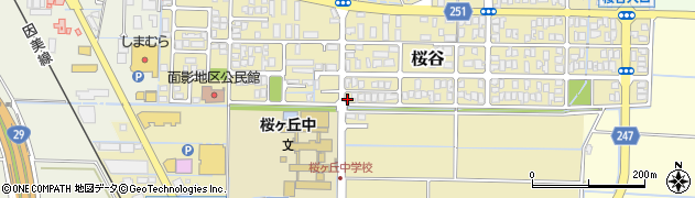 鳥取県鳥取市桜谷526周辺の地図