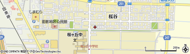 鳥取県鳥取市桜谷524周辺の地図