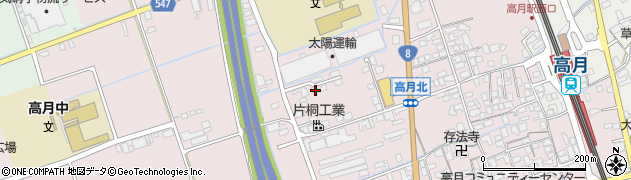滋賀県長浜市高月町高月895周辺の地図