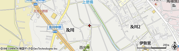 神奈川県厚木市及川1074周辺の地図