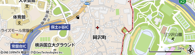 神奈川県横浜市保土ケ谷区岡沢町191周辺の地図