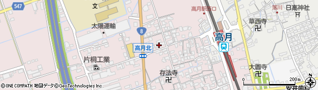 滋賀県長浜市高月町高月935周辺の地図