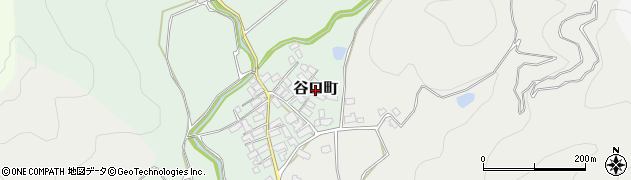 滋賀県長浜市谷口町周辺の地図