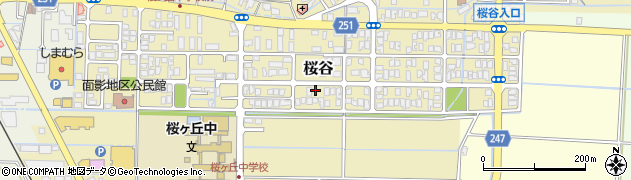 鳥取県鳥取市桜谷534周辺の地図