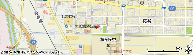 鳥取県鳥取市桜谷611周辺の地図