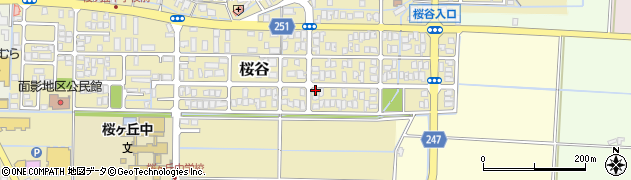 鳥取県鳥取市桜谷483周辺の地図