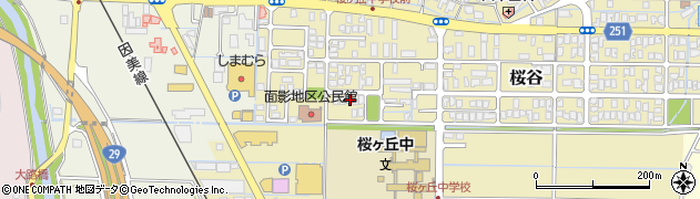 鳥取県鳥取市桜谷612周辺の地図