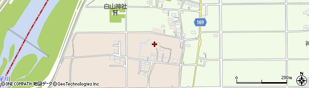 岐阜県本巣市数屋360周辺の地図