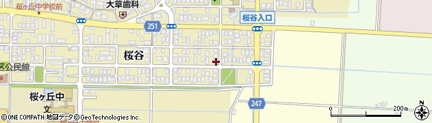鳥取県鳥取市桜谷453周辺の地図