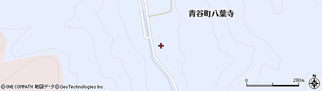 鳥取県鳥取市青谷町八葉寺317周辺の地図