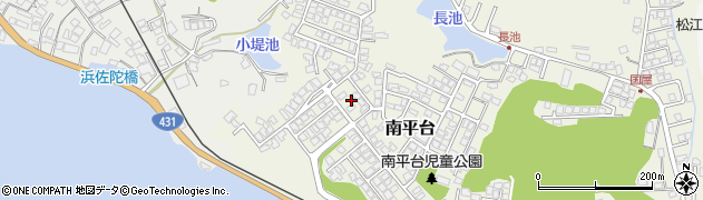 島根県松江市南平台12周辺の地図