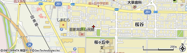 鳥取県鳥取市桜谷604周辺の地図