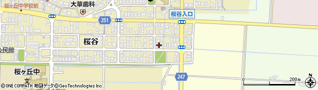 鳥取県鳥取市桜谷471周辺の地図