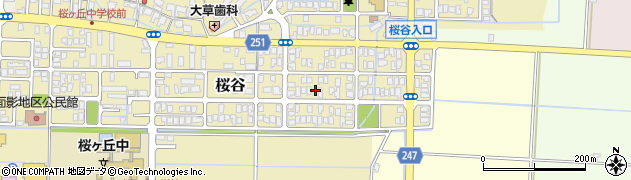鳥取県鳥取市桜谷459周辺の地図