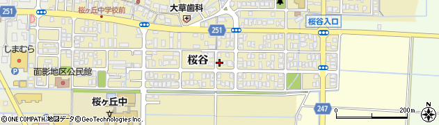 鳥取県鳥取市桜谷439周辺の地図