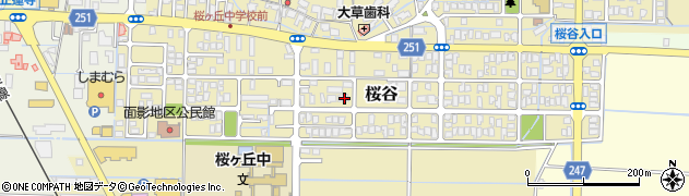 鳥取県鳥取市桜谷177周辺の地図