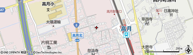 滋賀県長浜市高月町高月553周辺の地図