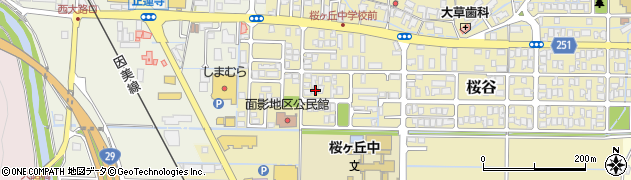 鳥取県鳥取市桜谷606周辺の地図