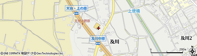 神奈川県厚木市及川1138周辺の地図