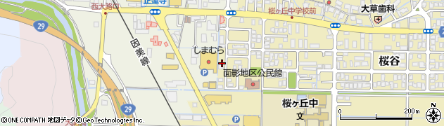 鳥取県鳥取市桜谷672周辺の地図