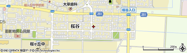 鳥取県鳥取市桜谷464周辺の地図