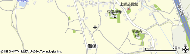 千葉県市原市海保662周辺の地図
