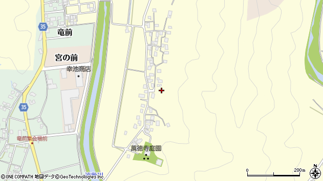 〒917-0242 福井県小浜市中の宮の地図
