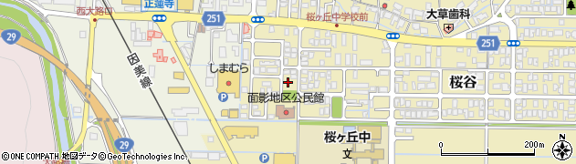 鳥取県鳥取市桜谷706周辺の地図