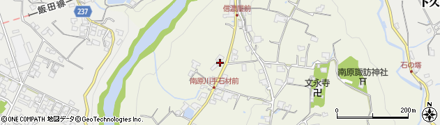 長野県飯田市下久堅南原91周辺の地図