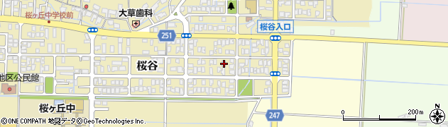 鳥取県鳥取市桜谷449周辺の地図