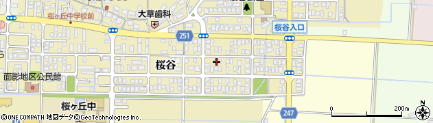 鳥取県鳥取市桜谷443周辺の地図