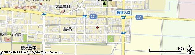 鳥取県鳥取市桜谷447周辺の地図