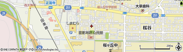 鳥取県鳥取市桜谷707周辺の地図