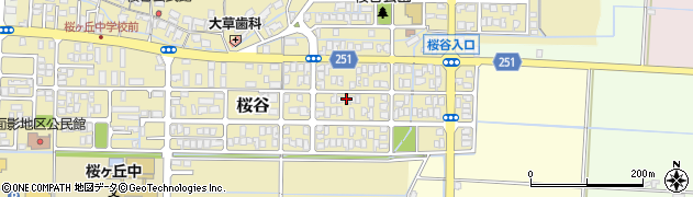 鳥取県鳥取市桜谷445周辺の地図
