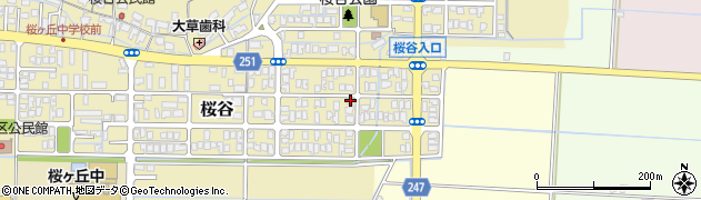 鳥取県鳥取市桜谷451周辺の地図