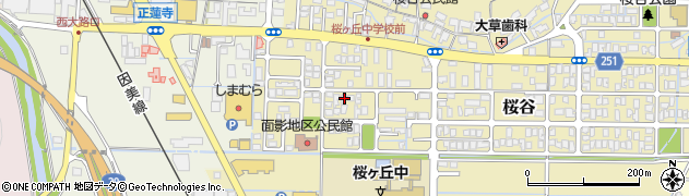 鳥取県鳥取市桜谷594周辺の地図
