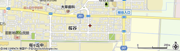 鳥取県鳥取市桜谷441周辺の地図