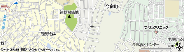 今宿南第一公園周辺の地図