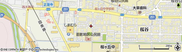 鳥取県鳥取市桜谷709周辺の地図