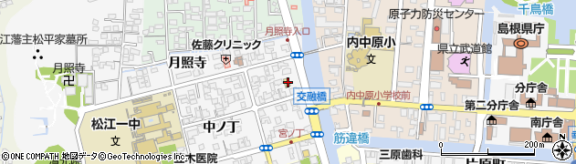島根県松江市外中原町中ノ丁99周辺の地図