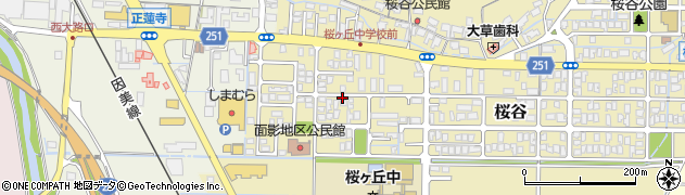 鳥取県鳥取市桜谷595周辺の地図