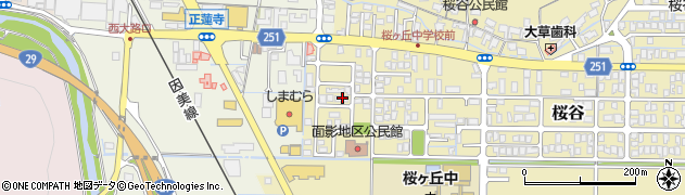 鳥取県鳥取市桜谷692周辺の地図
