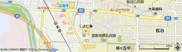 鳥取県鳥取市桜谷669周辺の地図