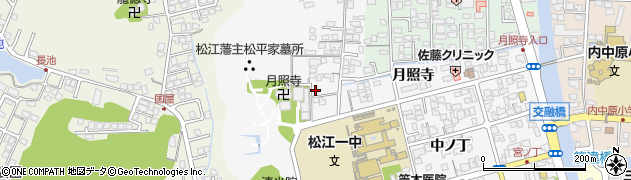 島根県松江市外中原町鷹匠町358周辺の地図