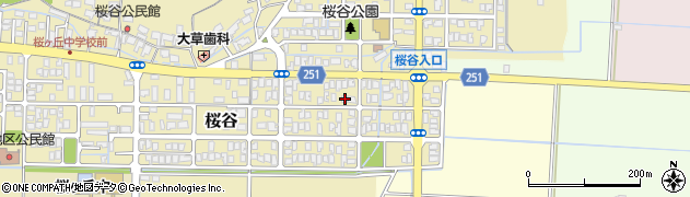 鳥取県鳥取市桜谷418周辺の地図