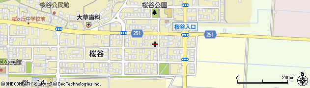鳥取県鳥取市桜谷417周辺の地図
